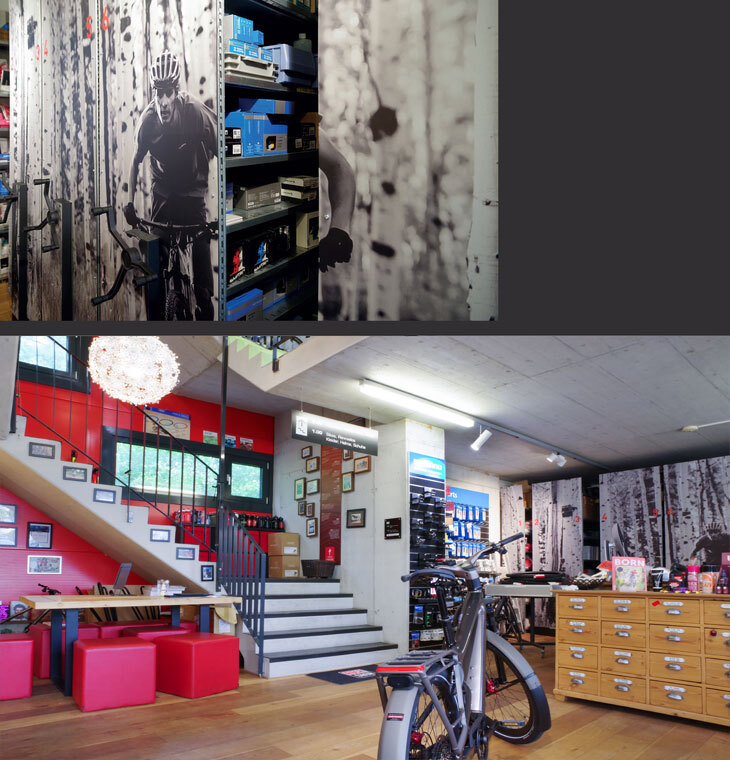 Schmid Velosport Laden Interieur Schmid Velosport Laden Interieur